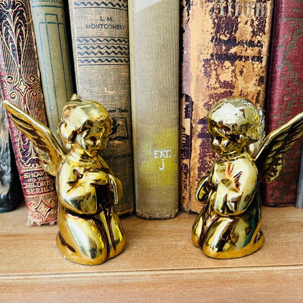 ❌GIFTED❌Mid-century porcelain angels - Picture 3 of 10